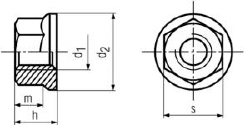 Hex Flange Nut6923-8 Zn M10 ZincCr3 No Serration<span class=' ItemWarning' style='display:block;'>Item is usually in stock, but we&#39;ll be in touch if there&#39;s a problem<br /></span>