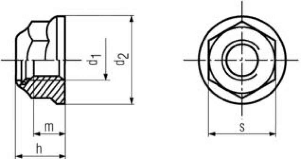 Plated Nylon Insert Hex Flange Nut6926-8 Zn M12 Zinc CR3<span class=' ItemWarning' style='display:block;'>Item is usually in stock, but we&#39;ll be in touch if there&#39;s a problem<br /></span>