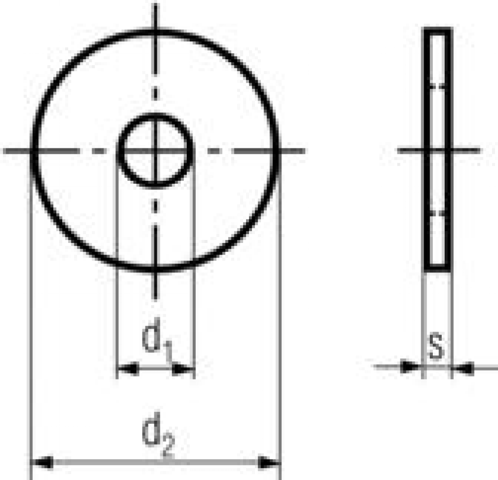 Plated Fender Washer (Large O.D.)9021B-Zn 5x15 (5.3) Zinc CR3<span class=' ItemWarning' style='display:block;'>Item is usually in stock, but we&#39;ll be in touch if there&#39;s a problem<br /></span>