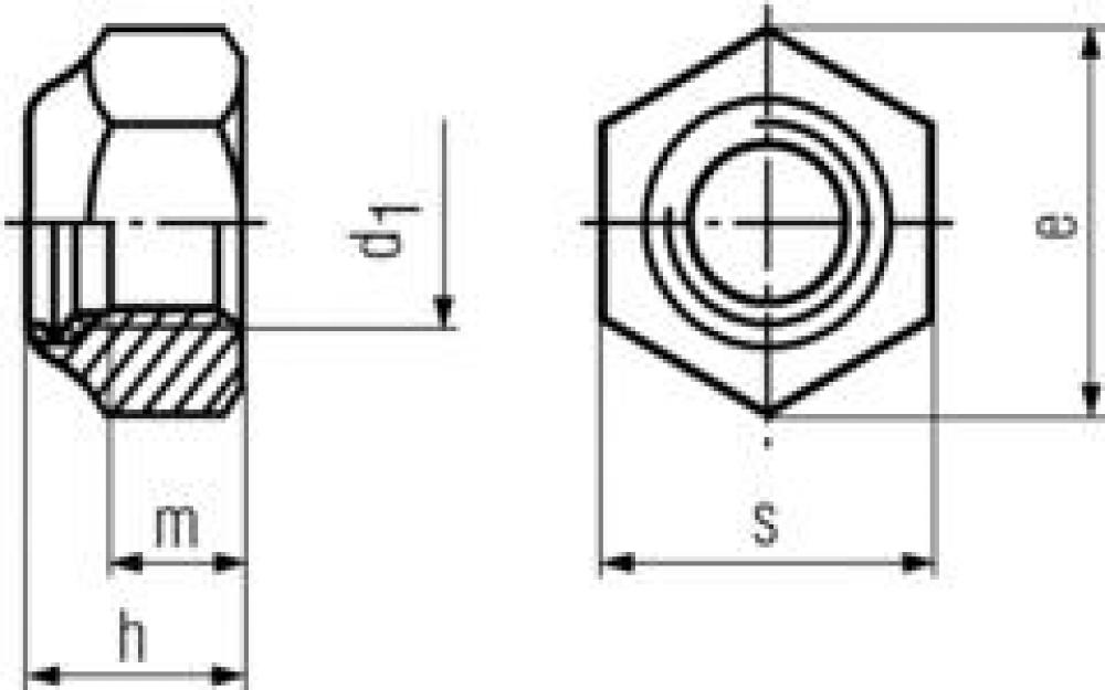 Nylon Insert Lock Nut(white)985-6/8 Zn M3 Zinc CR3<span class=' ItemWarning' style='display:block;'>Item is usually in stock, but we&#39;ll be in touch if there&#39;s a problem<br /></span>