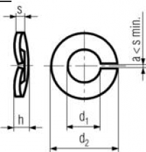 Fuller Fasteners W042-003-0000-A2 - High Strength Hex Nut YELLOW ZINC 934-10 YZn M16 Zinc Yellow