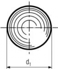 Fuller Fasteners P030-006-0000 - Drill Rod 1.2210 (AISI L2)175-h8 6x1m