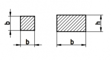 Fuller Fasteners P028-003-0003 - Key Stock (AISI 1045)6880-C45 3x3x1m(+-10%)