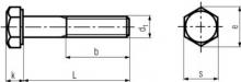 Fuller Fasteners H023-022-0090 - Hex Head Screw Part Thread931-10.9 22x90