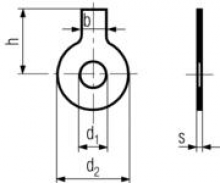 Fuller Fasteners W074-006-0000 - 93-A4 M6