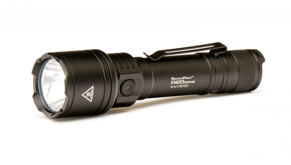 SearchPoint® Rechargeable1200 Lumen Flashlight, White-Red-Green<span class=' ItemWarning' style='display:block;'>Item is usually in stock, but we&#39;ll be in touch if there&#39;s a problem<br /></span>