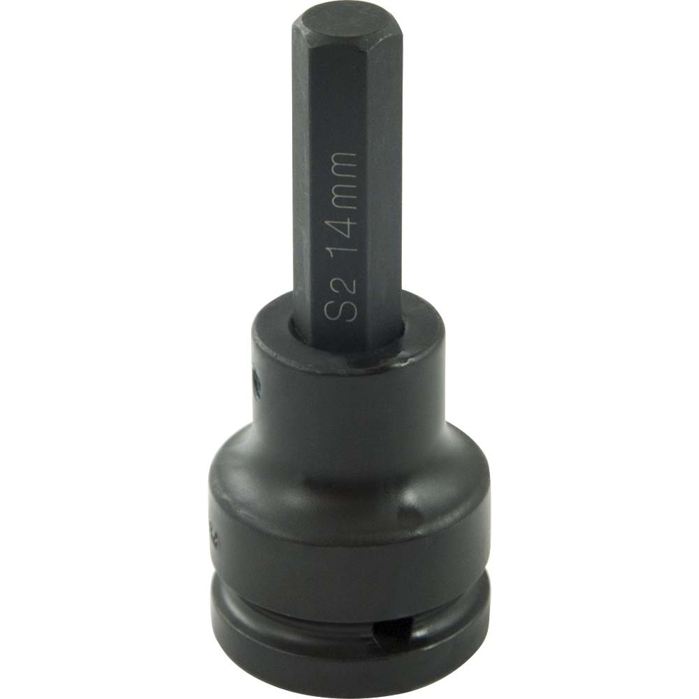 14mm X 3/4&#34; Drive, Standard Length, Hex Head Socket, Black Impact<span class=' ItemWarning' style='display:block;'>Item is usually in stock, but we&#39;ll be in touch if there&#39;s a problem<br /></span>