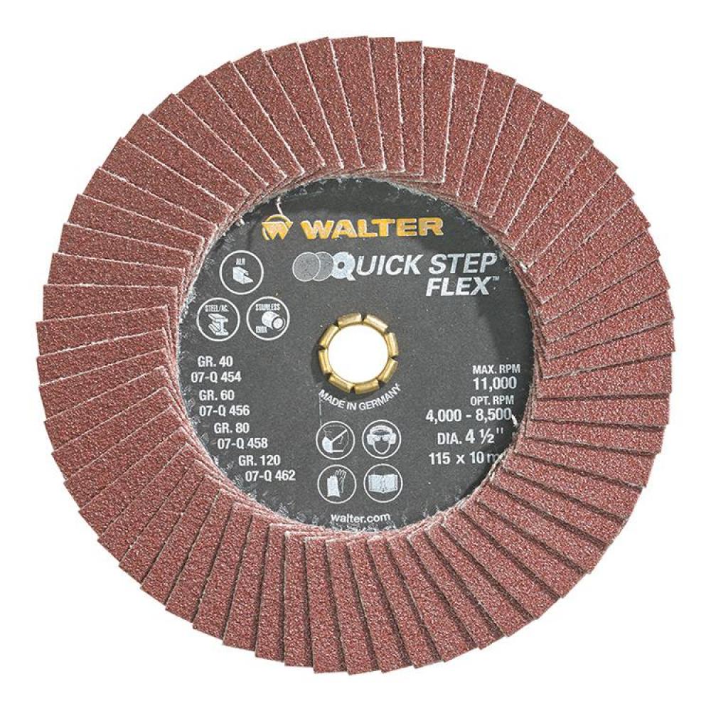 4-1/2 GR80 QS FLAP DISC<span class=' ItemWarning' style='display:block;'>Item is usually in stock, but we&#39;ll be in touch if there&#39;s a problem<br /></span>