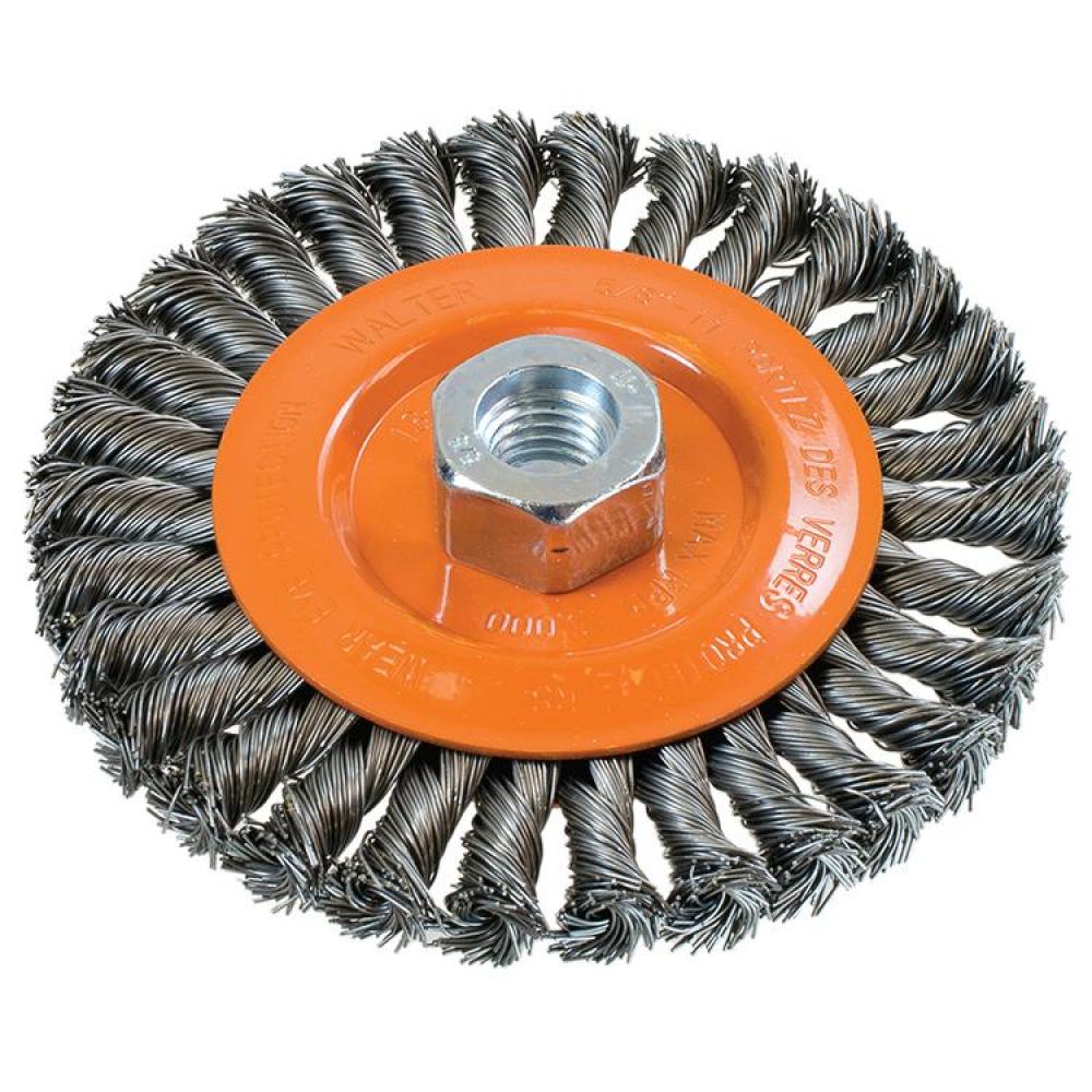 WALTER 5X3/8X5/8-11 KNOT BRUSH<span class=' ItemWarning' style='display:block;'>Item is usually in stock, but we&#39;ll be in touch if there&#39;s a problem<br /></span>