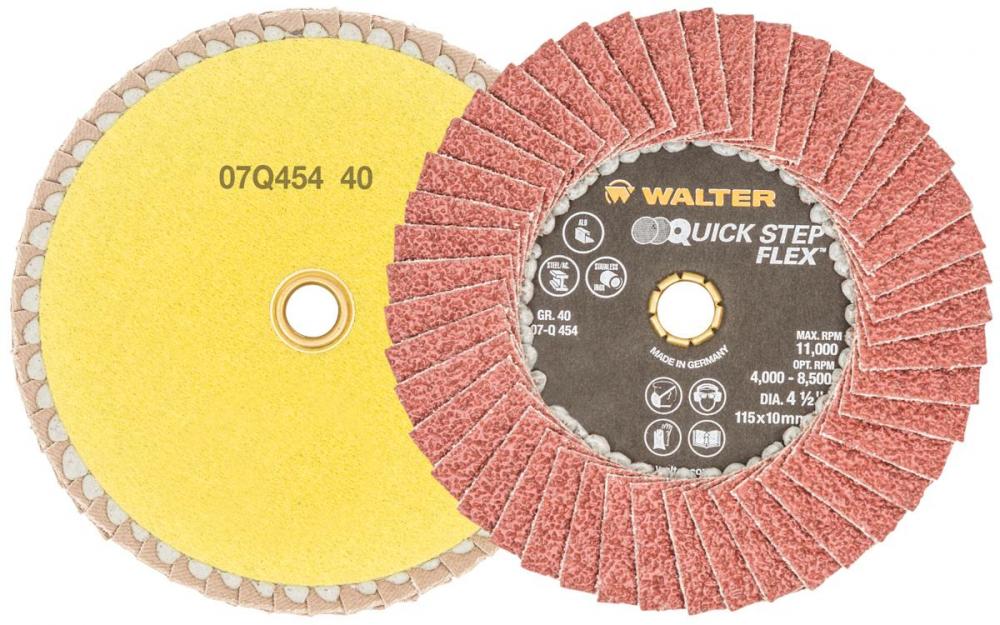 4-1/2 GR40 QS FLAP DISC<span class=' ItemWarning' style='display:block;'>Item is usually in stock, but we&#39;ll be in touch if there&#39;s a problem<br /></span>