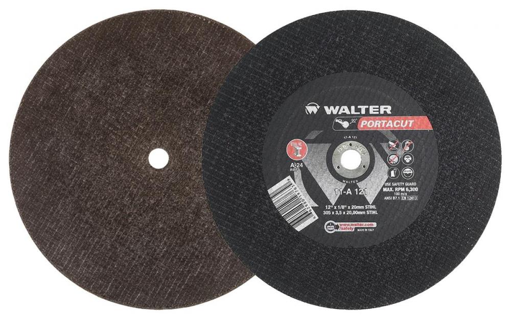 12&#34;X20MM A24 PORTACUT WHEEL<span class=' ItemWarning' style='display:block;'>Item is usually in stock, but we&#39;ll be in touch if there&#39;s a problem<br /></span>