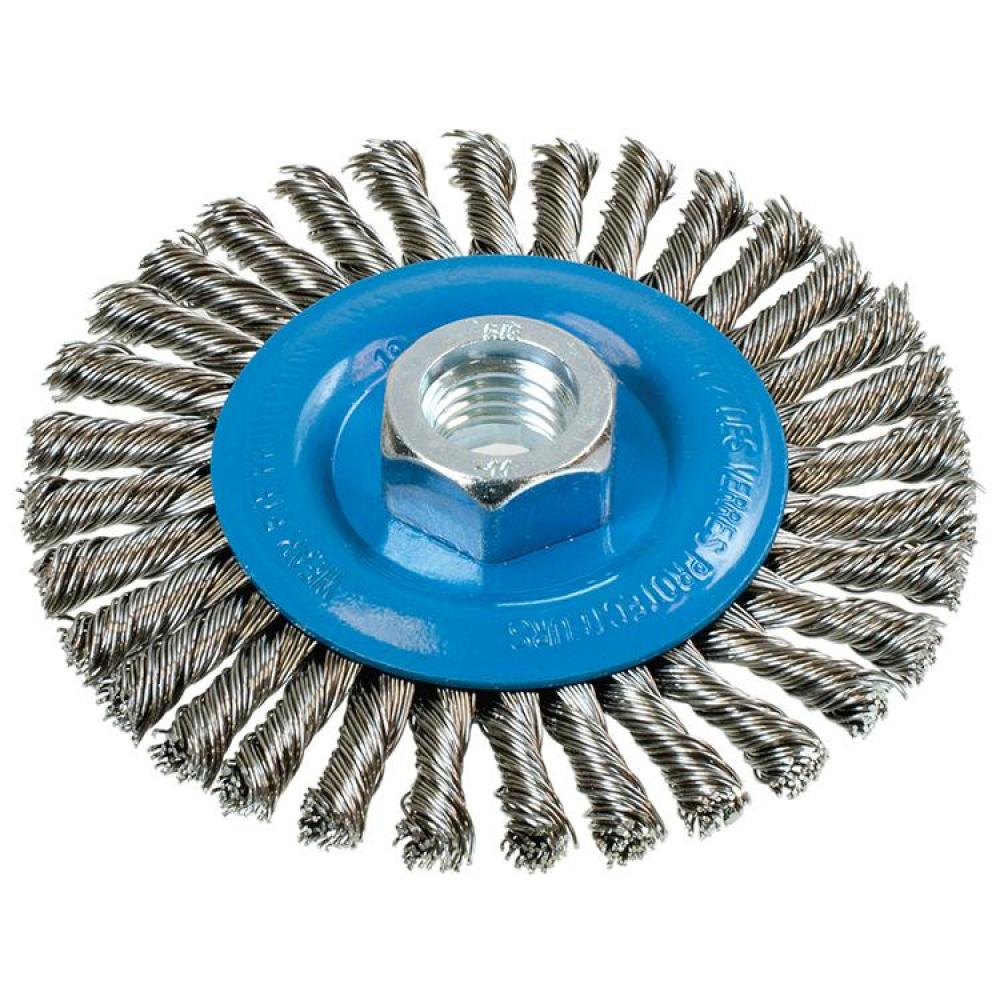 WALTER 4X3/16X5/8 STST KNOT BRUSH<span class=' ItemWarning' style='display:block;'>Item is usually in stock, but we&#39;ll be in touch if there&#39;s a problem<br /></span>