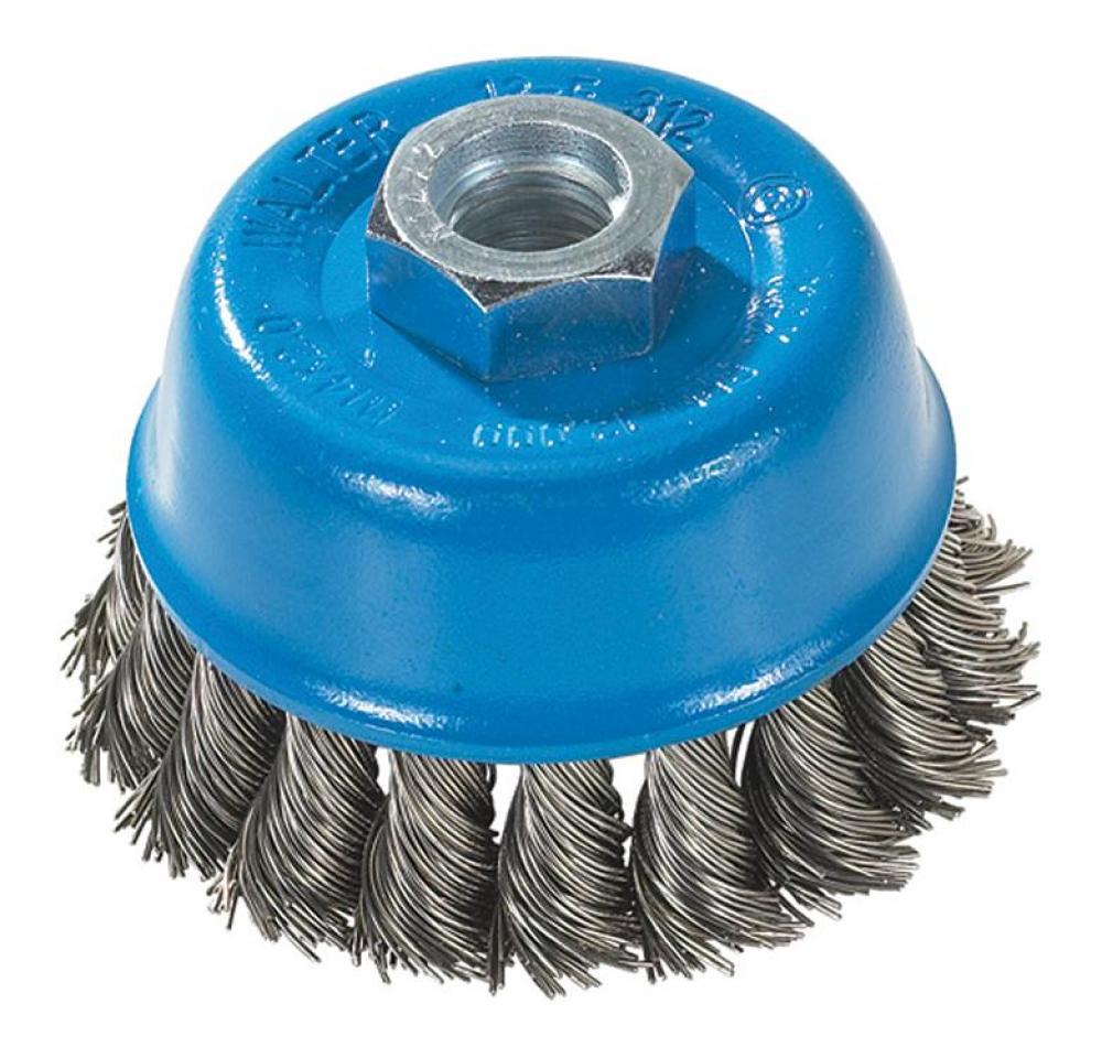 WALTER 3 5/8-11 ST ST CUP BRUSH<span class=' ItemWarning' style='display:block;'>Item is usually in stock, but we&#39;ll be in touch if there&#39;s a problem<br /></span>