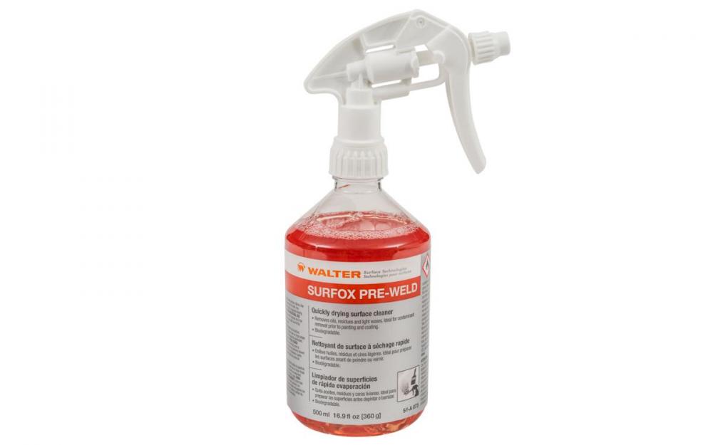 SURFOX PRE WELD, 500ML<span class=' ItemWarning' style='display:block;'>Item is usually in stock, but we&#39;ll be in touch if there&#39;s a problem<br /></span>