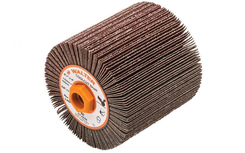 4-1/4X4 GR.60 FLAP DRUM<span class=' ItemWarning' style='display:block;'>Item is usually in stock, but we&#39;ll be in touch if there&#39;s a problem<br /></span>