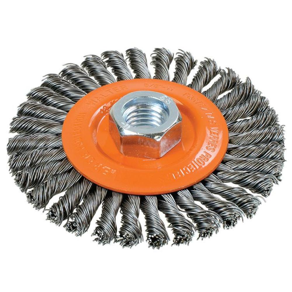 WALTER 4X3/16X5/8-11 KNOT BRUSH<span class=' ItemWarning' style='display:block;'>Item is usually in stock, but we&#39;ll be in touch if there&#39;s a problem<br /></span>