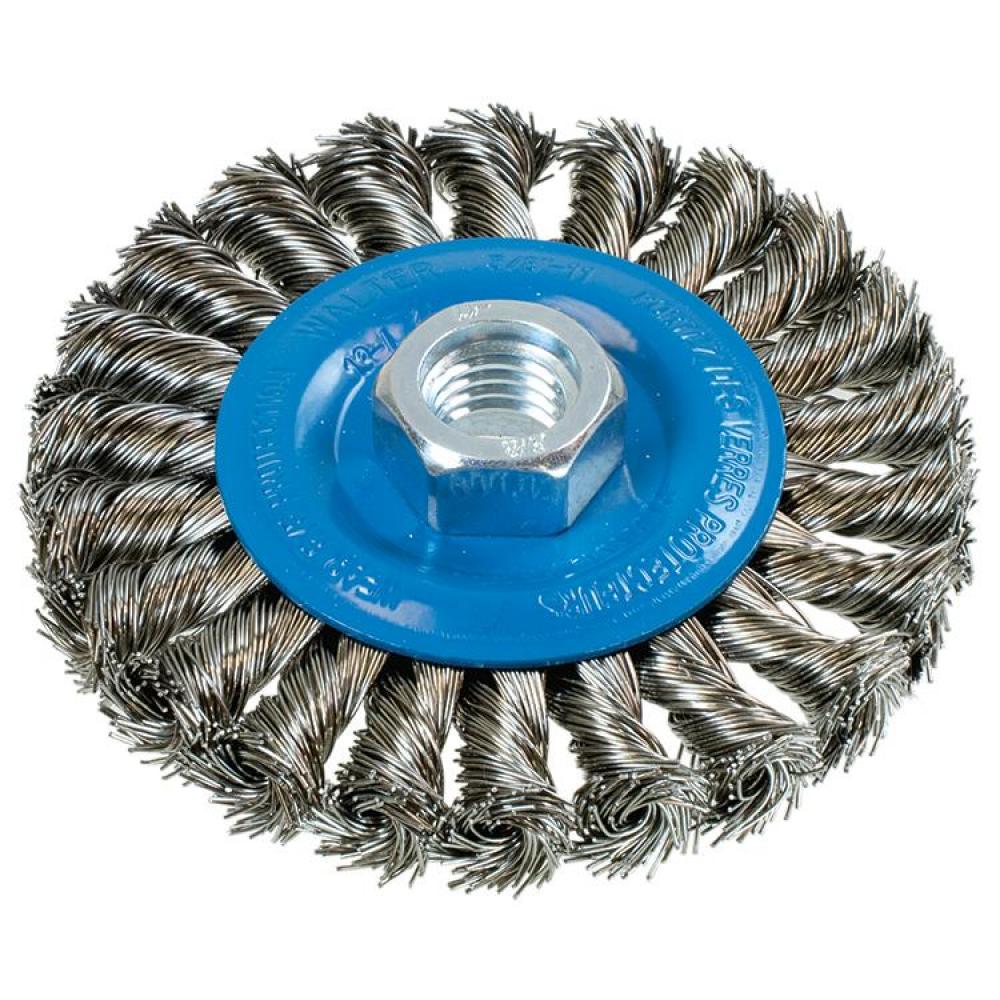 WALTER 4X1/4X5/8 STST KNOT BRUSH<span class=' ItemWarning' style='display:block;'>Item is usually in stock, but we&#39;ll be in touch if there&#39;s a problem<br /></span>