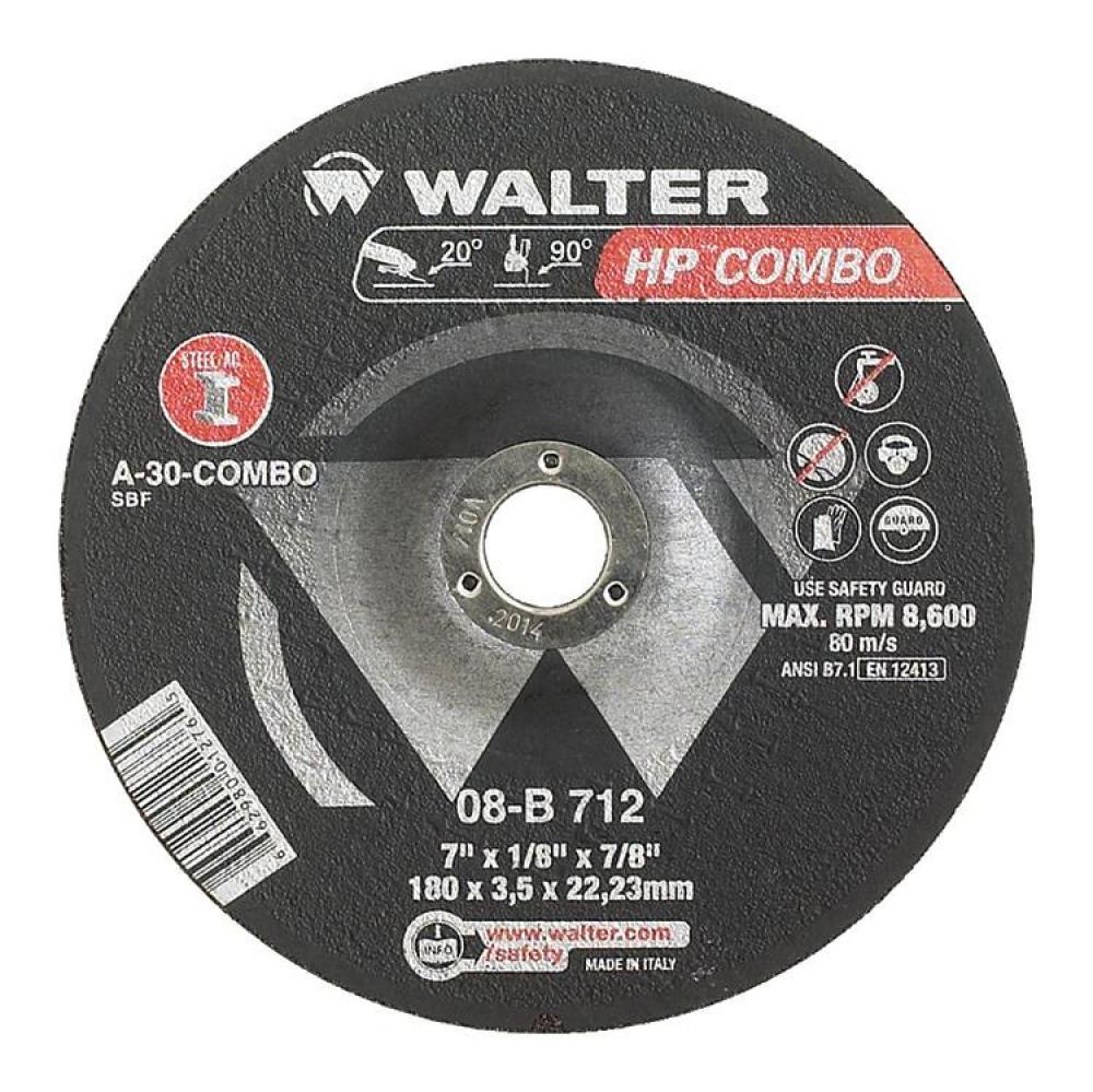 7X1/8 HP COMBO WHEEL<span class=' ItemWarning' style='display:block;'>Item is usually in stock, but we&#39;ll be in touch if there&#39;s a problem<br /></span>