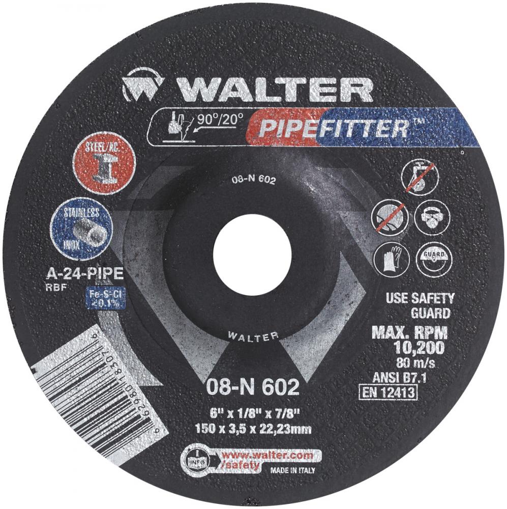 6X1/8 PIPEFITTER WHEEL<span class=' ItemWarning' style='display:block;'>Item is usually in stock, but we&#39;ll be in touch if there&#39;s a problem<br /></span>