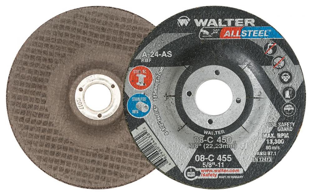 ALLSTEEL XTRA 4-1/2X1/4 GRINDING WHEEL<span class=' ItemWarning' style='display:block;'>Item is usually in stock, but we&#39;ll be in touch if there&#39;s a problem<br /></span>