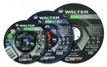 Walter Surface 15L853 - 5 in X 5/8-11 in Grade: A-36-FLEX, Grit 36,  type: 29S, Flexcut Mill Scale