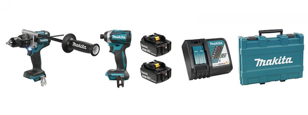 Makita 18v lxt dhp481z on sale combi drill set