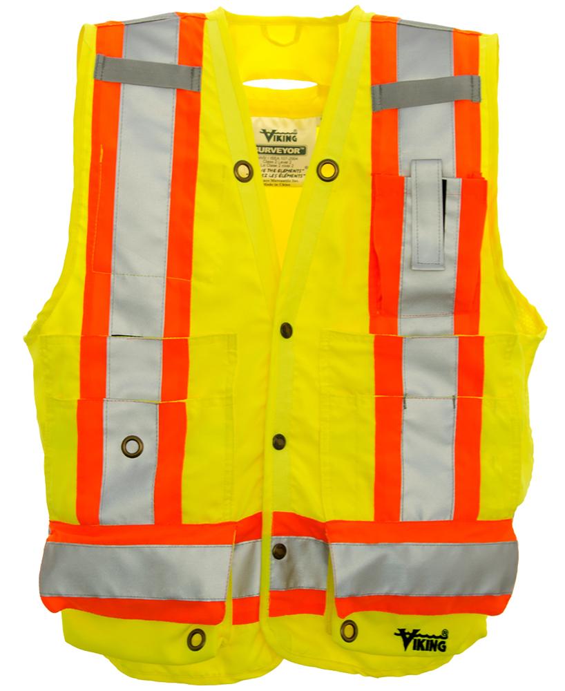 Viking Surveyor&#39;s Safety Vest<span class=' ItemWarning' style='display:block;'>Item is usually in stock, but we&#39;ll be in touch if there&#39;s a problem<br /></span>