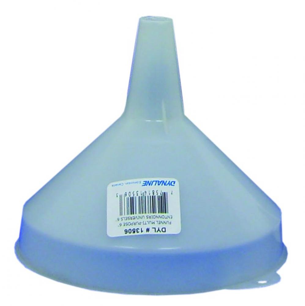 Funnel Multi-Purpose 6&#34; Diameter<span class=' ItemWarning' style='display:block;'>Item is usually in stock, but we&#39;ll be in touch if there&#39;s a problem<br /></span>