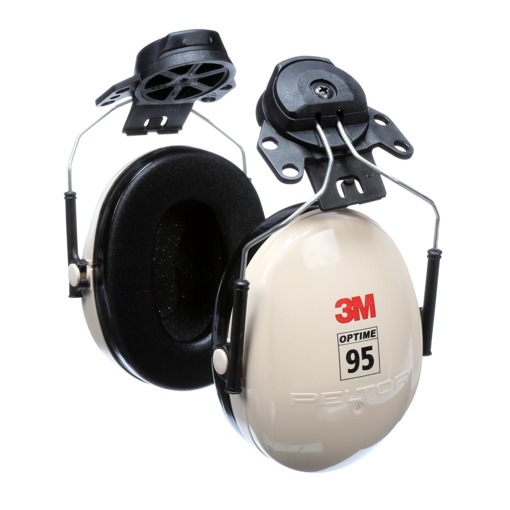 3M™ PELTOR™ Optime™ 95 Earmuffs, H6P3E, hard hat attached, 10 pairs per case<span class=' ItemWarning' style='display:block;'>Item is usually in stock, but we&#39;ll be in touch if there&#39;s a problem<br /></span>