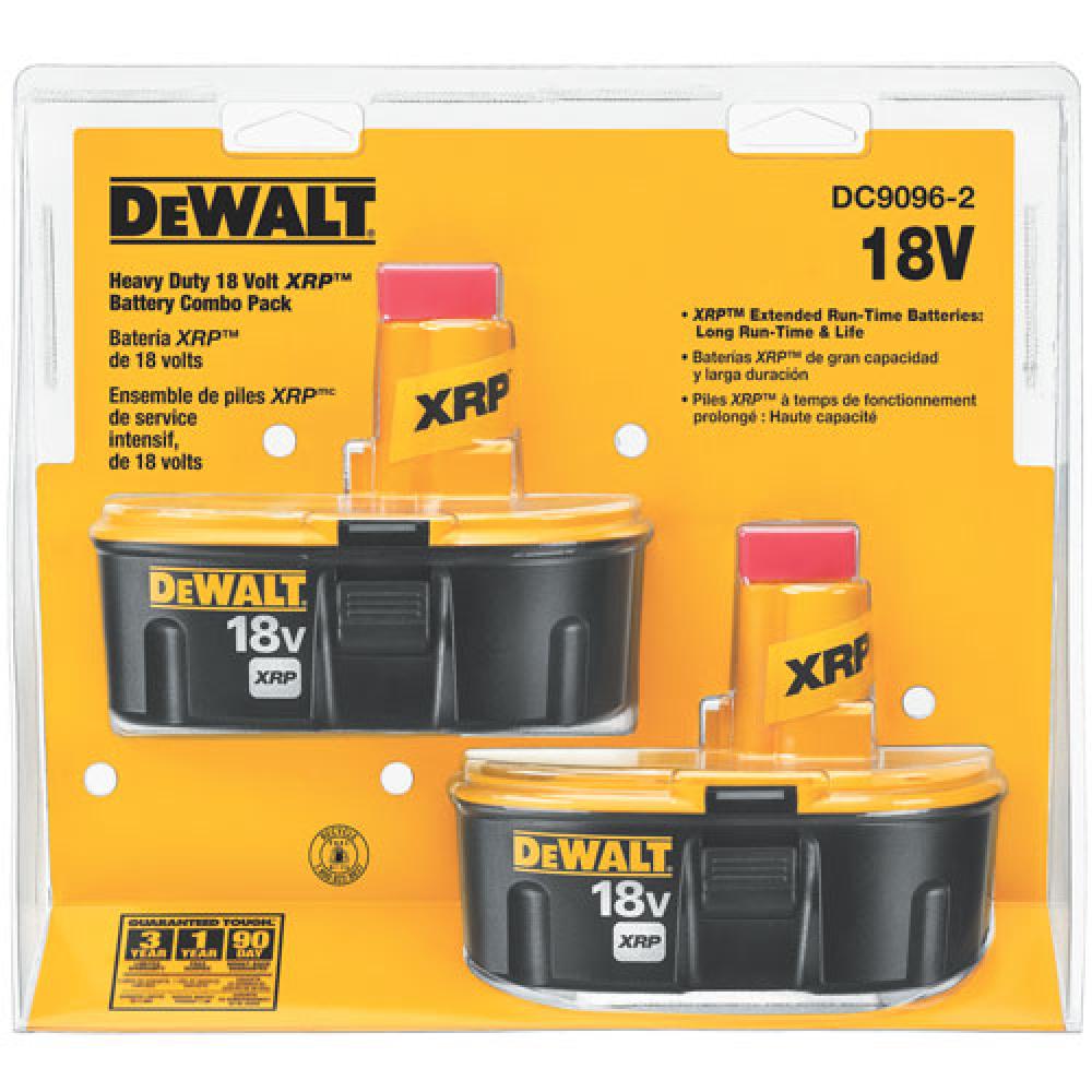 18V XRP(TM) Battery Combo Pack<span class=' ItemWarning' style='display:block;'>Item is usually in stock, but we&#39;ll be in touch if there&#39;s a problem<br /></span>