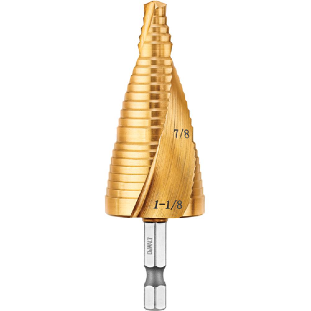 7/8&#34;, 1-1/8&#34; IMPACT READY(R) Step Drill Bit<span class=' ItemWarning' style='display:block;'>Item is usually in stock, but we&#39;ll be in touch if there&#39;s a problem<br /></span>