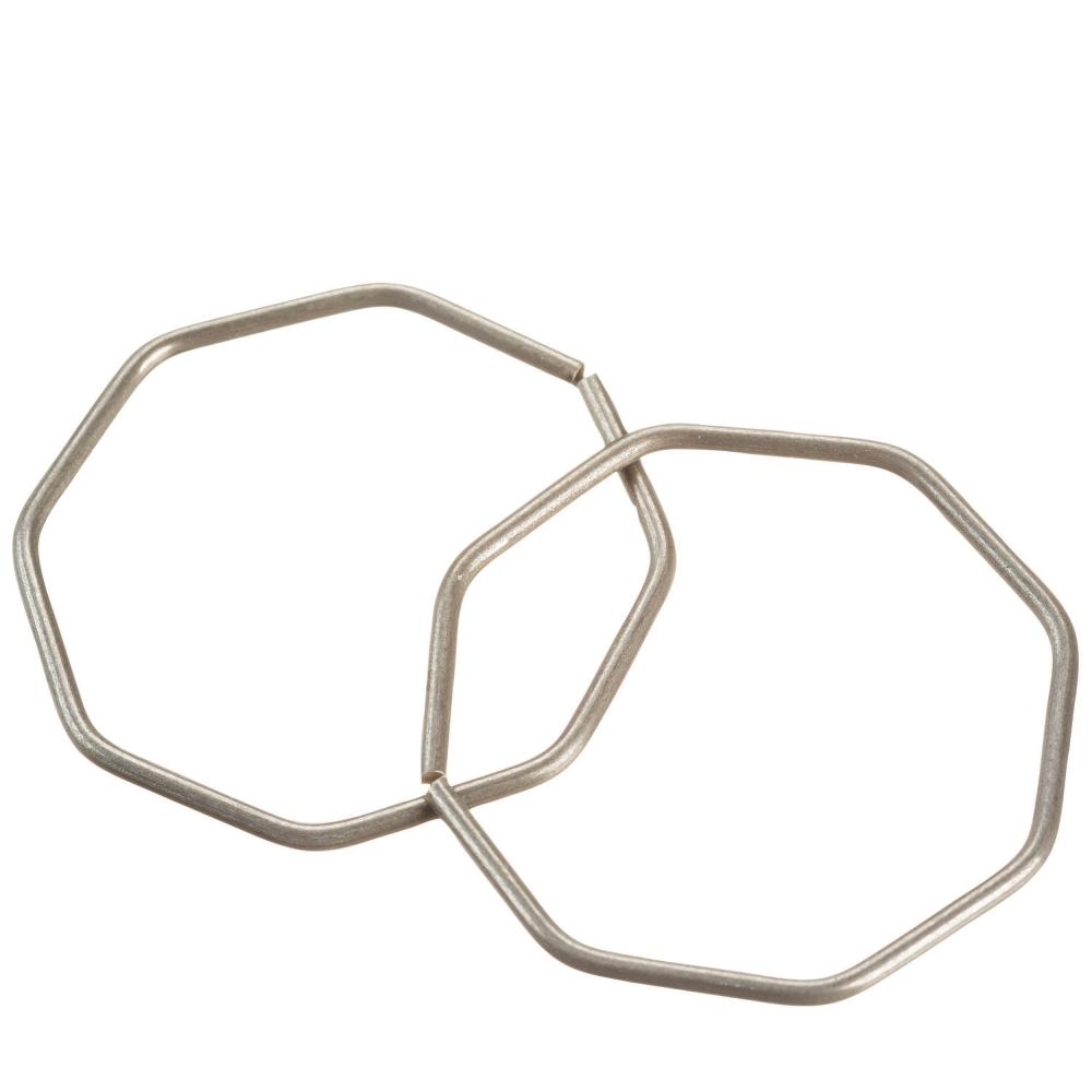 Snap Ring, Octogon (Pack of 2)<span class=' ItemWarning' style='display:block;'>Item is usually in stock, but we&#39;ll be in touch if there&#39;s a problem<br /></span>