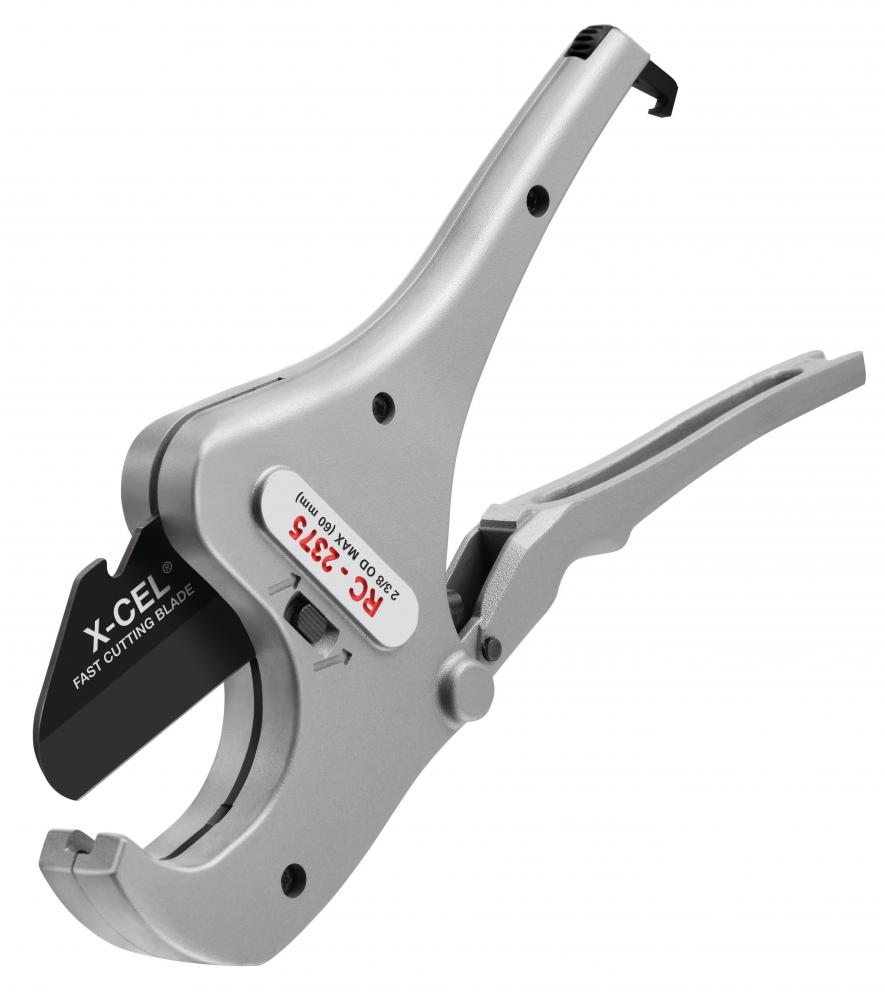 RC-2375 Ratchet Action Plastic Pipe & Tubing Cutter<span class=' ItemWarning' style='display:block;'>Item is usually in stock, but we&#39;ll be in touch if there&#39;s a problem<br /></span>