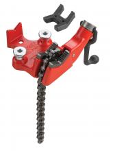 RIDGID Tool Company 40190 - BC210PA 1/2" - 2-7/8" OD Top Screw Bench Chain Vise for Plastic Pipe