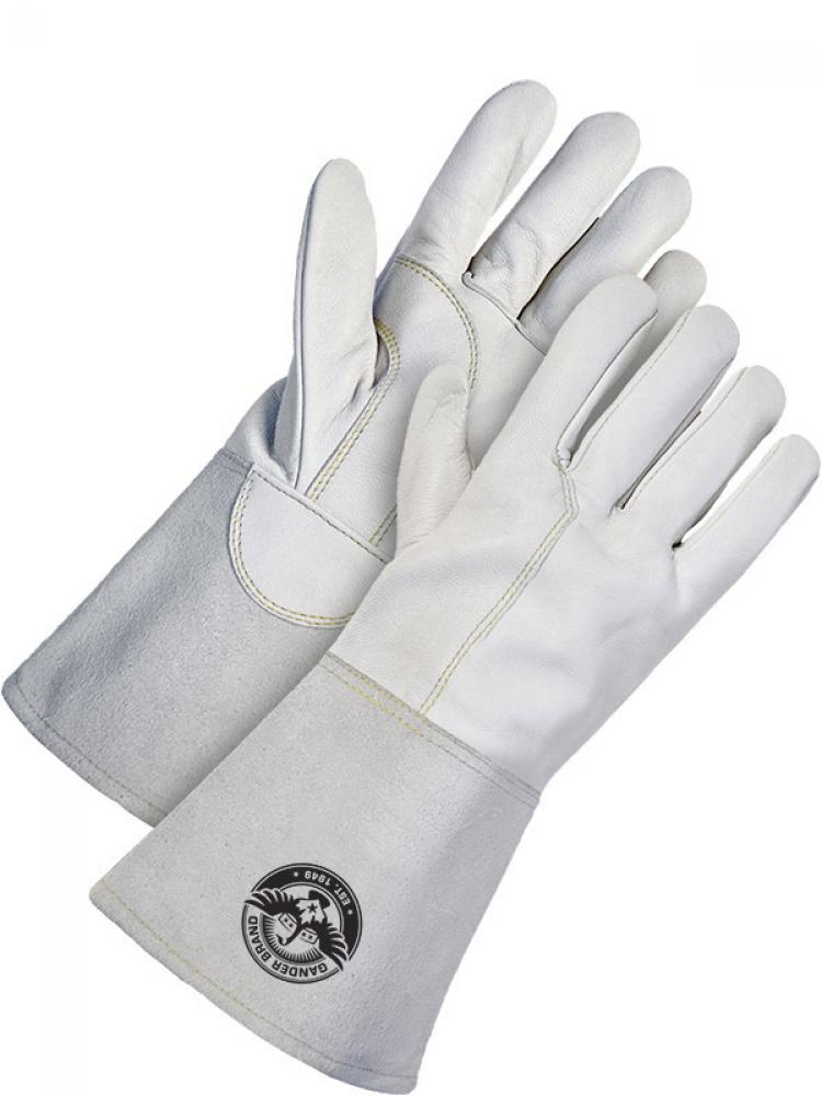 Gander TIG Welding Glove Grain White Goatskin - Kevlar® Sewn<span class=' ItemWarning' style='display:block;'>Item is usually in stock, but we&#39;ll be in touch if there&#39;s a problem<br /></span>