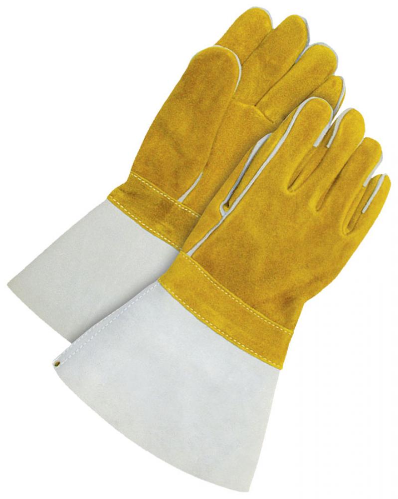 Welding Glove Split Leather Gauntlet<span class=' ItemWarning' style='display:block;'>Item is usually in stock, but we&#39;ll be in touch if there&#39;s a problem<br /></span>