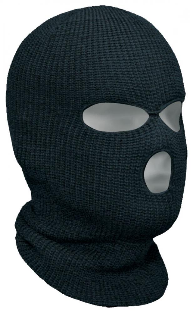 Headwear Knit Acrylic 3-Hole Facemask<span class=' ItemWarning' style='display:block;'>Item is usually in stock, but we&#39;ll be in touch if there&#39;s a problem<br /></span>