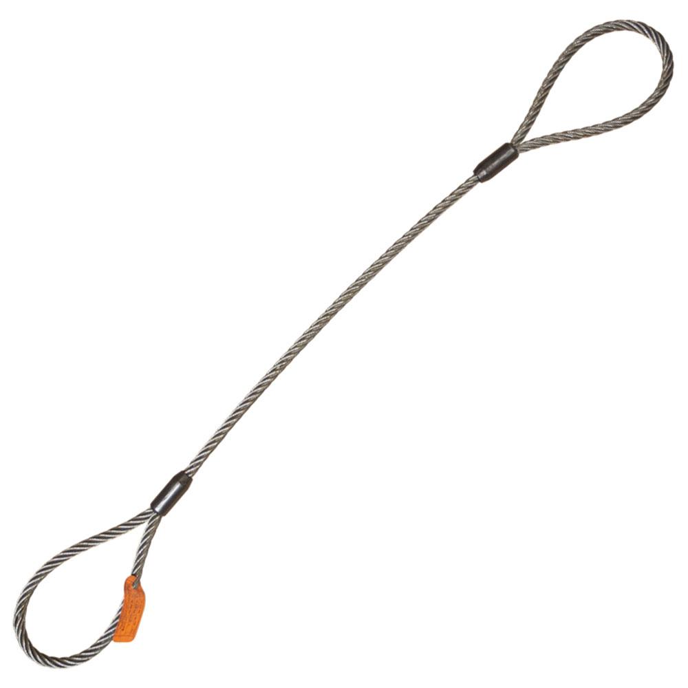 WIRE ROPE SLING EYE/EYE 5/8&#34; X 7&#39;11&#34;<span class=' ItemWarning' style='display:block;'>Item is usually in stock, but we&#39;ll be in touch if there&#39;s a problem<br /></span>