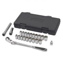 GearWrench 893823 - 23 Pc. 3/8" Drive 6 Point SAE/Metric Pass-Thru™ Mechanics Tool Set