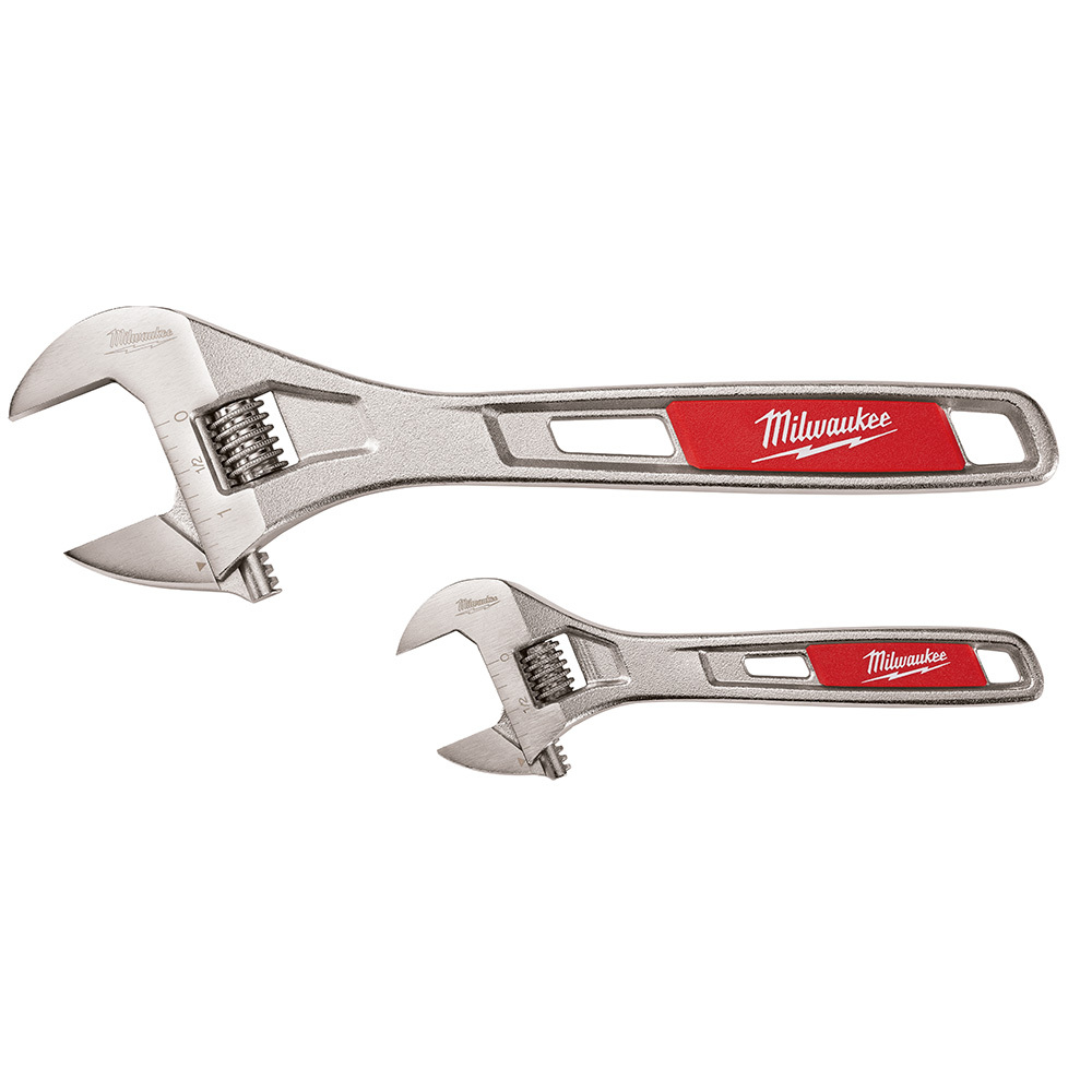 6 in. & 10 in. Adjustable Wrench 2 pack<span class=' ItemWarning' style='display:block;'>Item is usually in stock, but we&#39;ll be in touch if there&#39;s a problem<br /></span>