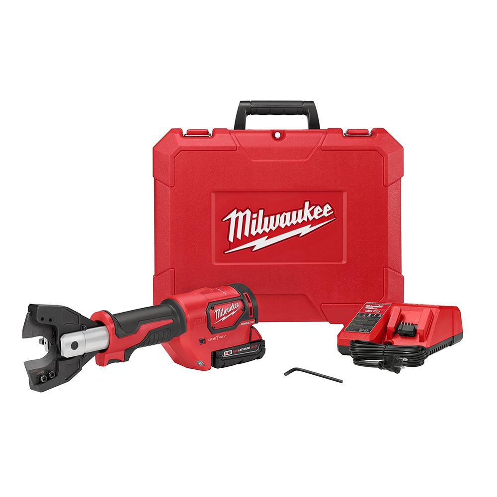 M18™ FORCE LOGIC™ Cable Cutter Kit with 750 MCM Cu Jaws<span class=' ItemWarning' style='display:block;'>Item is usually in stock, but we&#39;ll be in touch if there&#39;s a problem<br /></span>