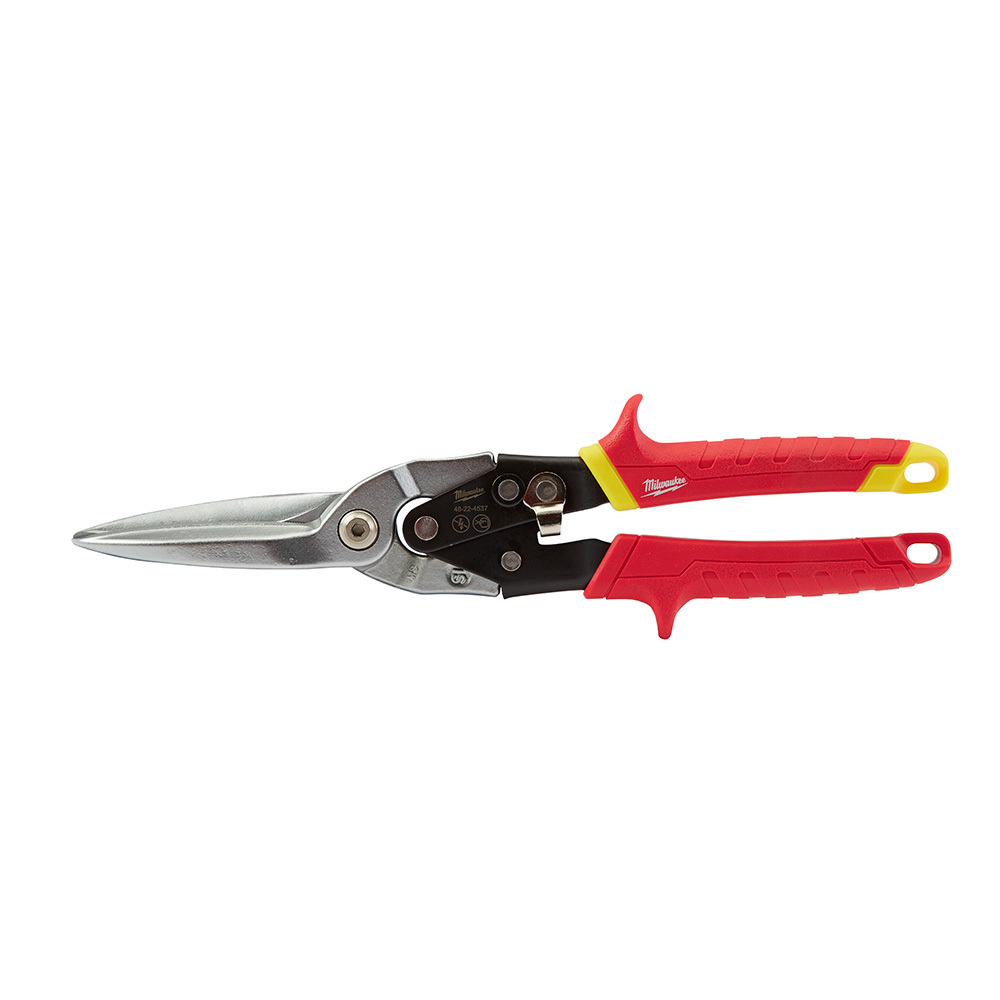 Long Cut Straight Aviation Snips<span class=' ItemWarning' style='display:block;'>Item is usually in stock, but we&#39;ll be in touch if there&#39;s a problem<br /></span>