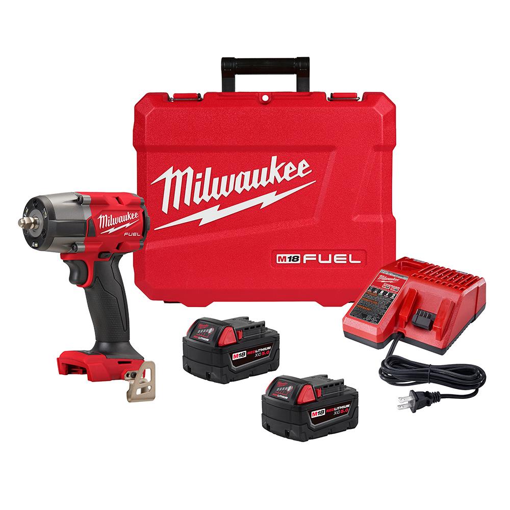 M18 FUEL™ 3/8 Mid-Torque Impact Wrench w/ Friction Ring Kit<span class='Notice ItemWarning' style='display:block;'>Item has been discontinued<br /></span>