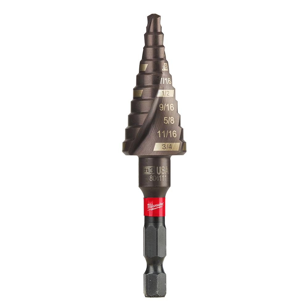 SHOCKWAVE™ Impact Duty™ Step Bit #3 3/16 - 3/4 in.<span class=' ItemWarning' style='display:block;'>Item is usually in stock, but we&#39;ll be in touch if there&#39;s a problem<br /></span>