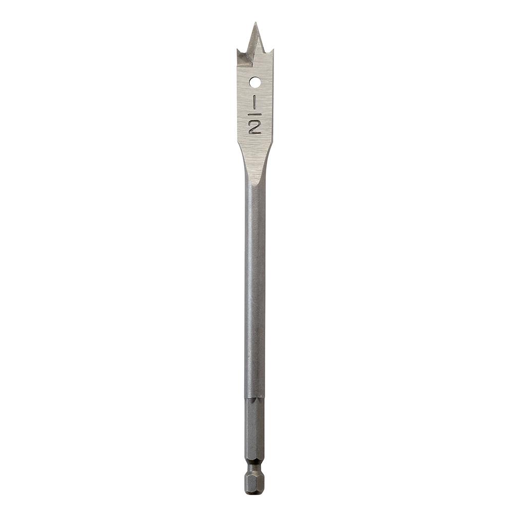 Flat Boring Bit 1/2 in. x 6 in.<span class=' ItemWarning' style='display:block;'>Item is usually in stock, but we&#39;ll be in touch if there&#39;s a problem<br /></span>