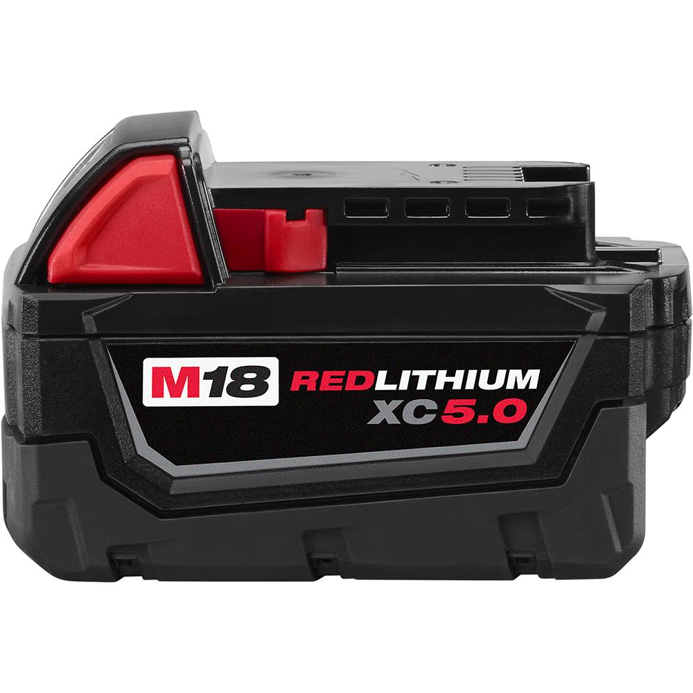 M18™ REDLITHIUM™ XC 5.0Ah Extended Capacity Battery Pack<span class=' ItemWarning' style='display:block;'>Item is usually in stock, but we&#39;ll be in touch if there&#39;s a problem<br /></span>