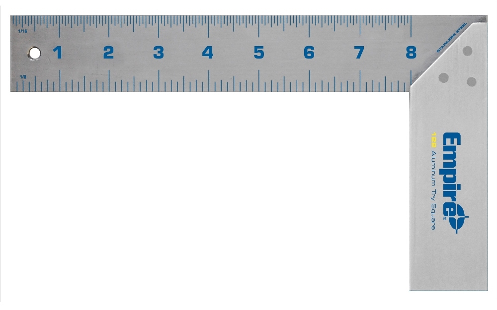 8 in. Heavy Duty Aluminum Try Square<span class=' ItemWarning' style='display:block;'>Item is usually in stock, but we&#39;ll be in touch if there&#39;s a problem<br /></span>