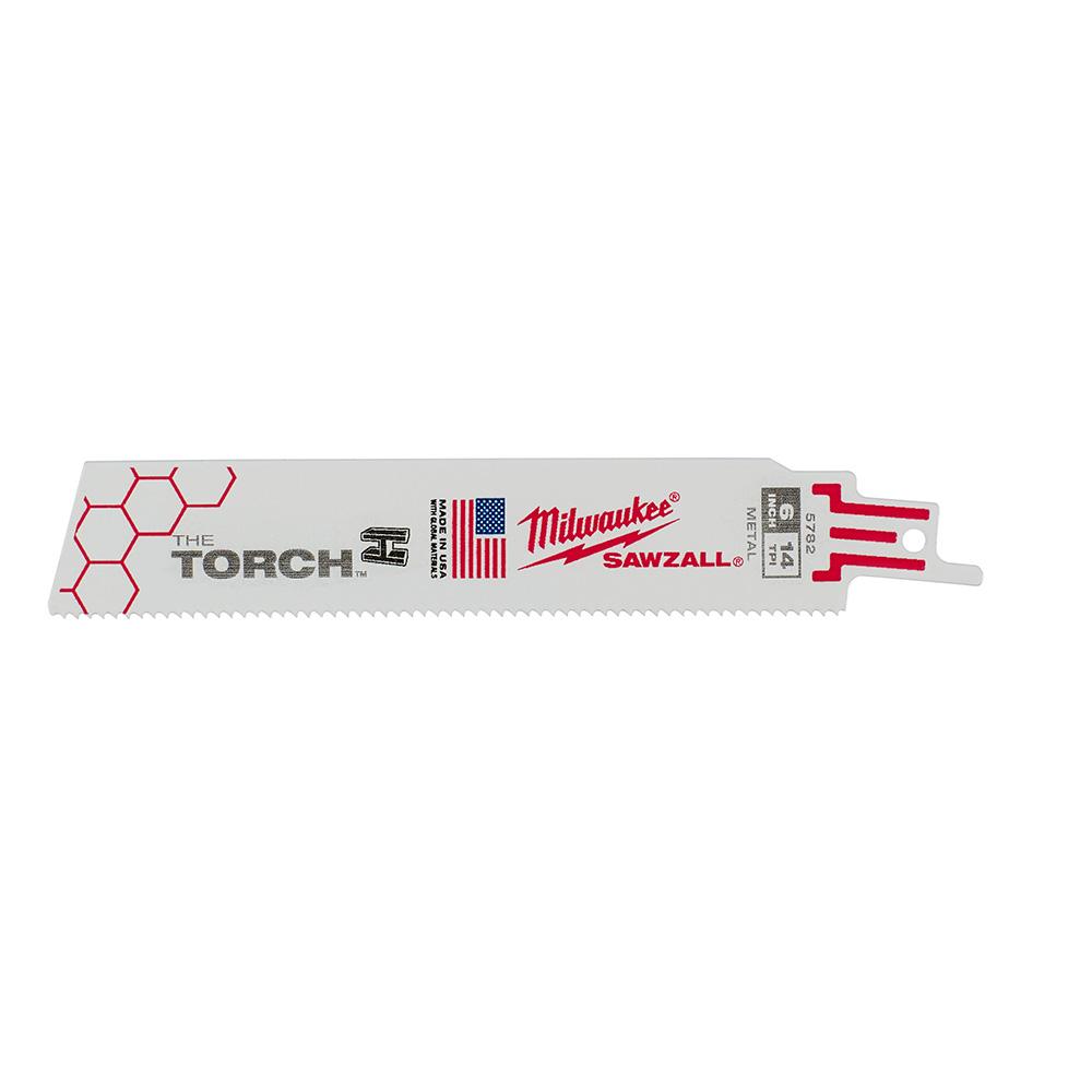 Super Sawzall Torch Blade 14 TPI 6<span class=' ItemWarning' style='display:block;'>Item is usually in stock, but we&#39;ll be in touch if there&#39;s a problem<br /></span>