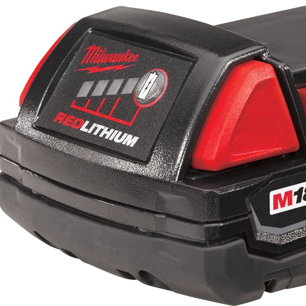 M18 18 Volt Lithium-Ion Cordless REDLITHIUM 2.0Ah Compact Battery Pack ...