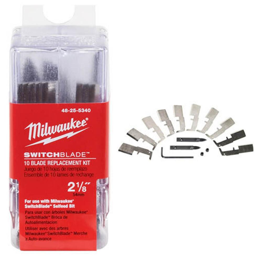 1-1/2 in. SWITCHBLADE™ 10 Blade Replacement Kit<span class=' ItemWarning' style='display:block;'>Item is usually in stock, but we&#39;ll be in touch if there&#39;s a problem<br /></span>